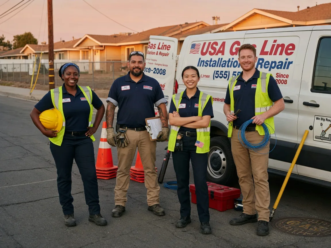 Gas Line Installation company in Ivan, AR